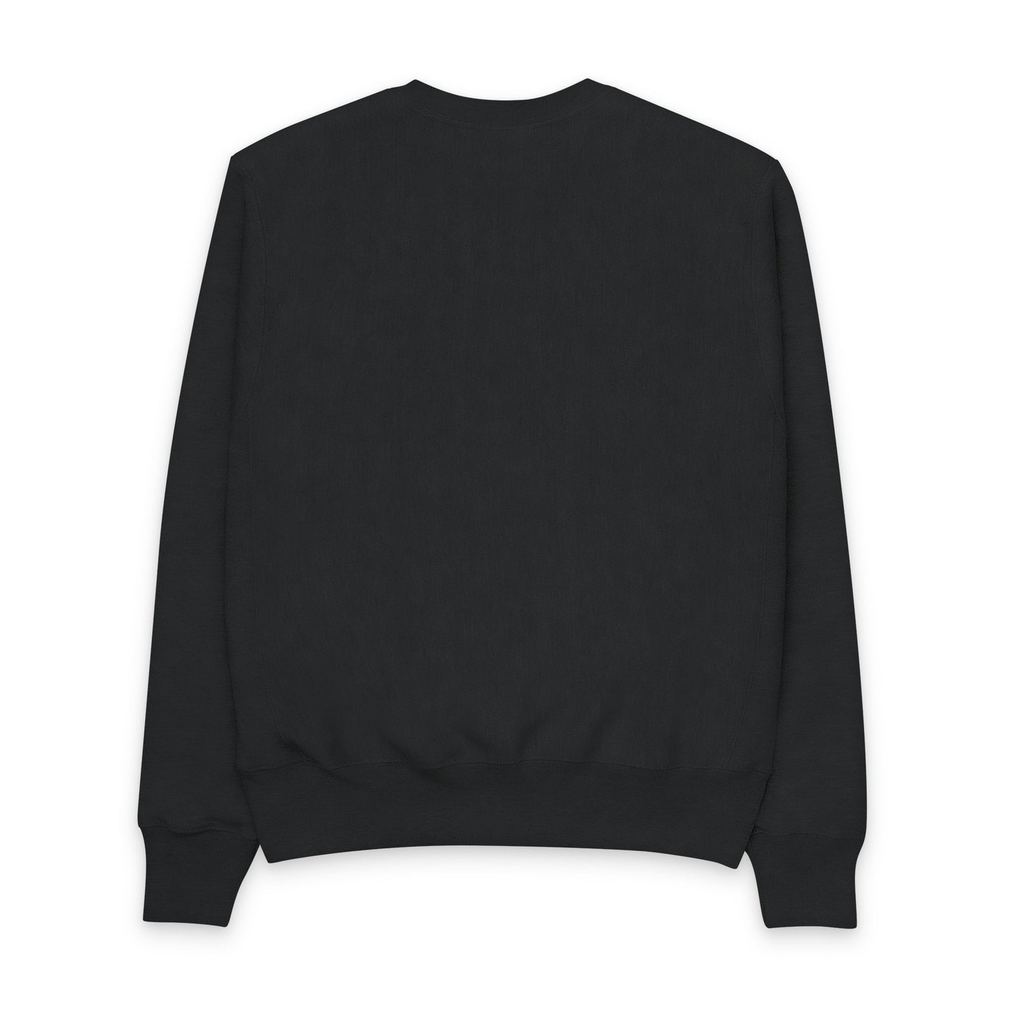 Champion Crewneck Sweatshirt - American Flag Patch Small Patriotic Chest Logo