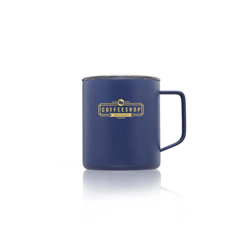 13.5 oz. Kenai Powder Coated Travel Mugs