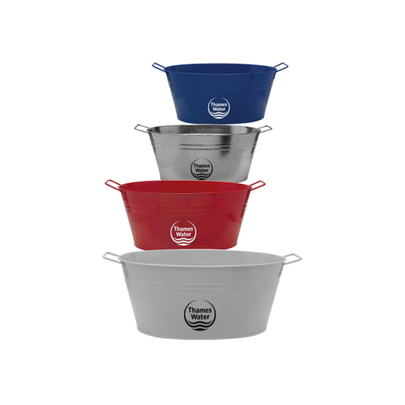 15 Qt Galvanized Metal Tub