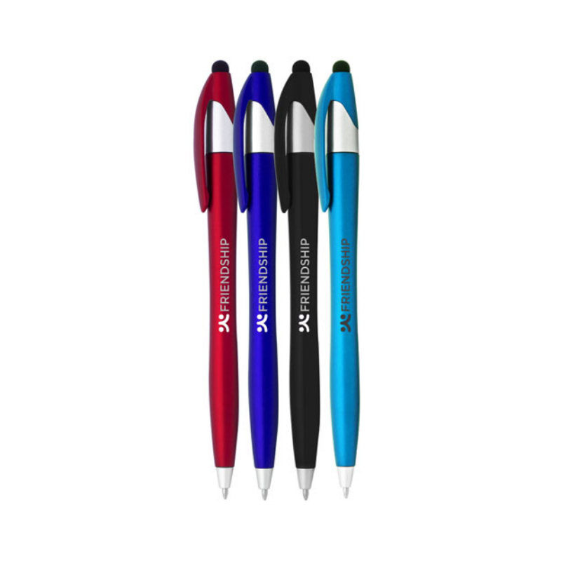 Matte Twist Barrel Stylus Pens