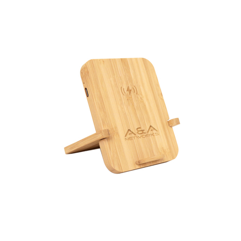 Kory FSC 10W Bamboo Wireless Stand
