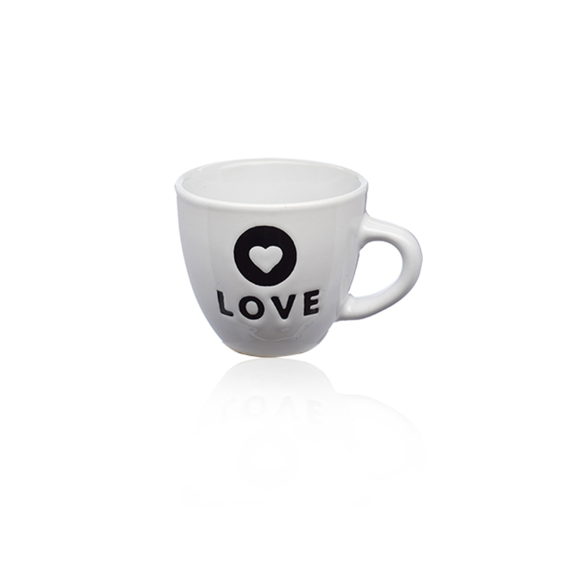 2 oz. Love is All Espresso Mugs