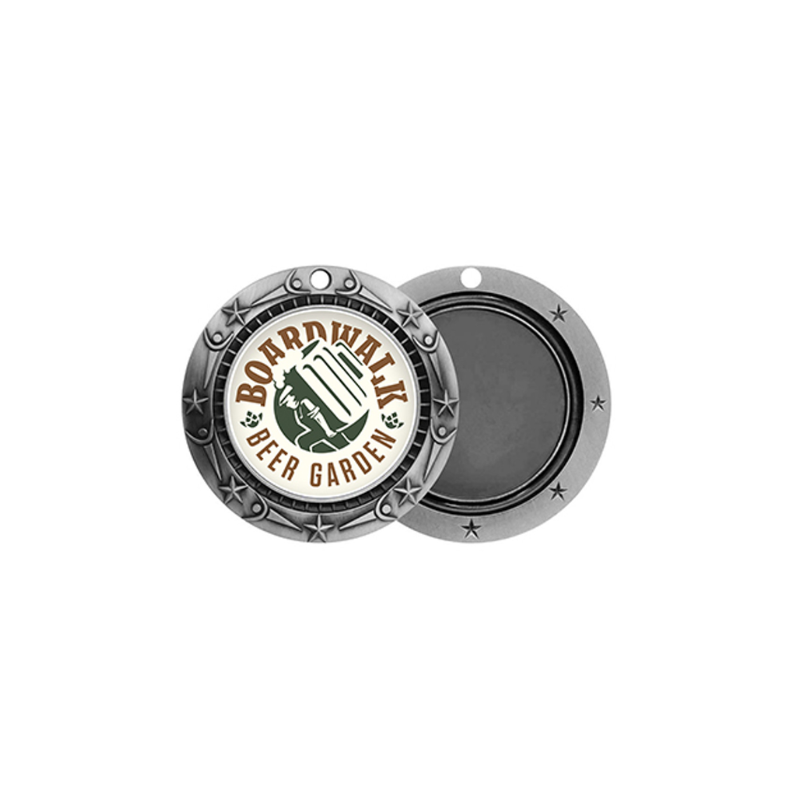 3 in. VIBRAPRINT World Class Emblem Medallions