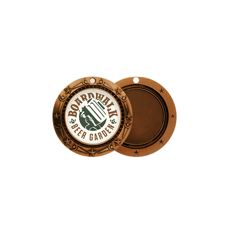 3 in. VIBRAPRINT World Class Emblem Medallions