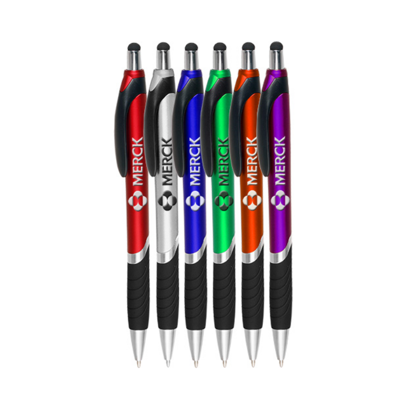 Plastic Pens with Screen Touch Stylus