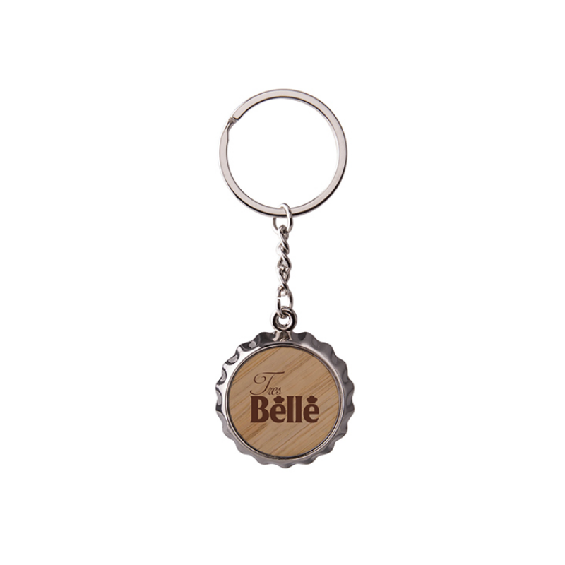 Bottle Cap Bottle Opener Keytag