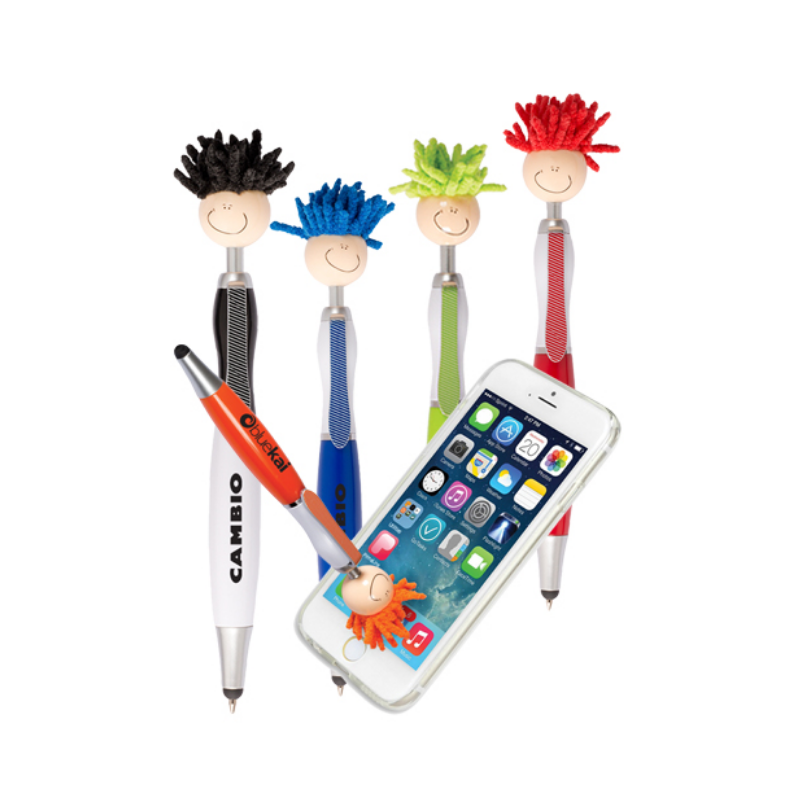 MopTopper Screen Cleaner with Stylus Pens