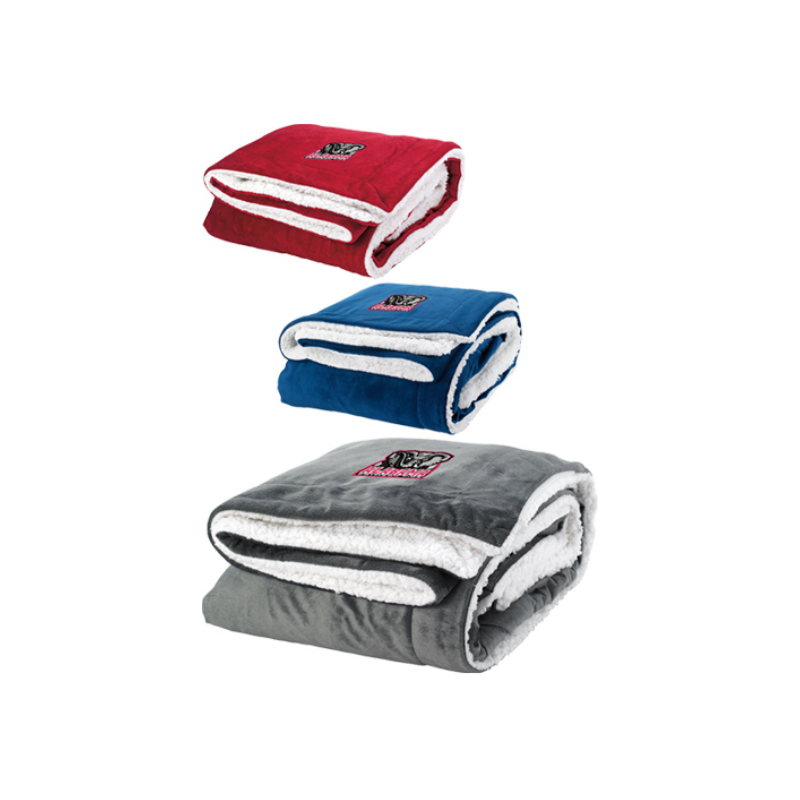 Polyester Sherpa Throw Blankets